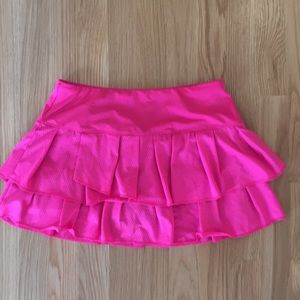 Lucky in Love Tennis Skirt Pink- size XS (0-2)